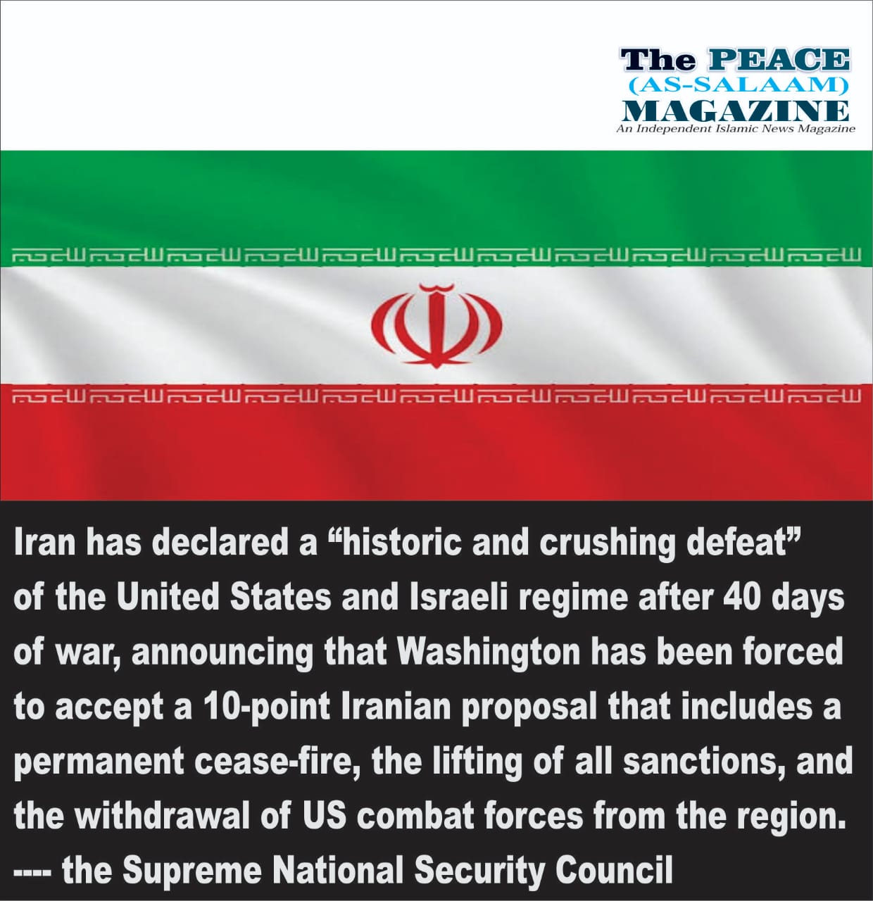 BREAKING: Trump Raises White Flag and Accepts Iran’s Terms