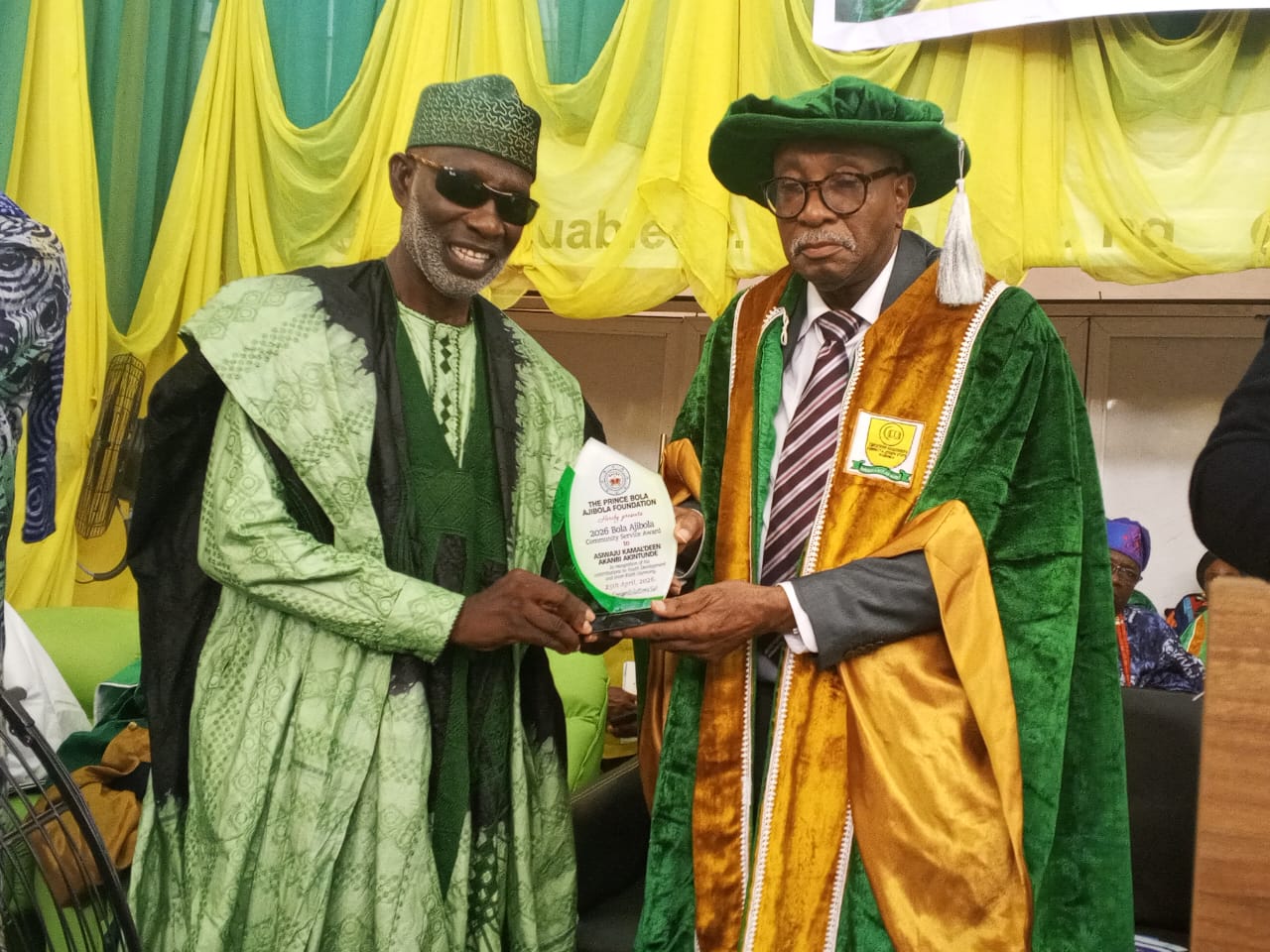 Akintunde Bags Bola Ajibola Community Award; Backs FG on University Consolidation and Technical Education Reforms