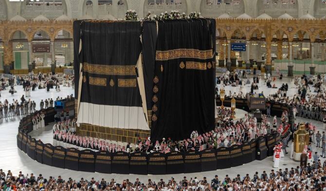 New Kiswa Installed on Holy Kaaba as Hijri Year Begins